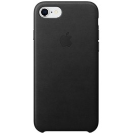 Клип-кейс Apple Leather Case для iPhone 7/8 (черный)