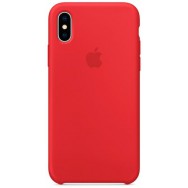 Клип-кейс Apple Silicone Case для iPhone X (красный)